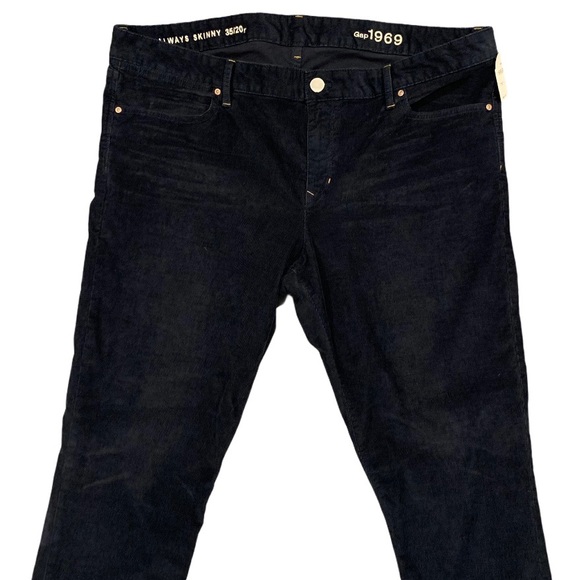 Gap 1969 Skinny Corduroy Jeans NWT Size 35/20R - Picture 4 of 5